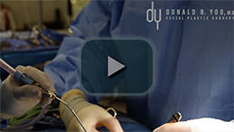 Suturing grafts inside the nose